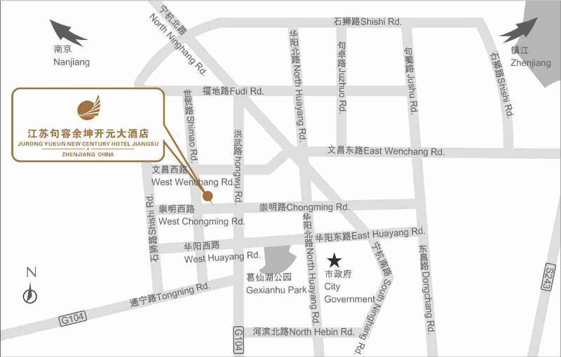 Jurong Yukun New Century Hotel Jiangsu Fasilitas foto